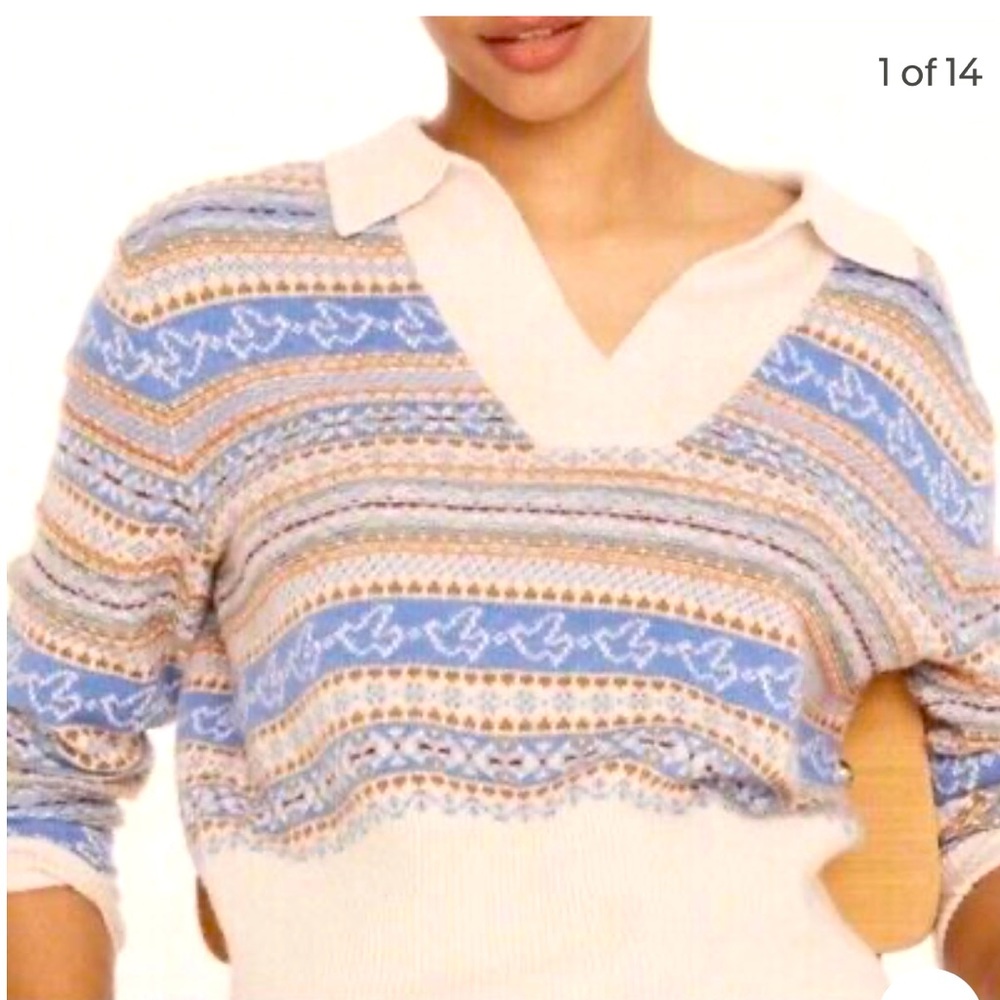 J.Crew Johnny Faire Isle Sweater